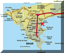 Cliquez ici pour atteindre la carte de Dakar !